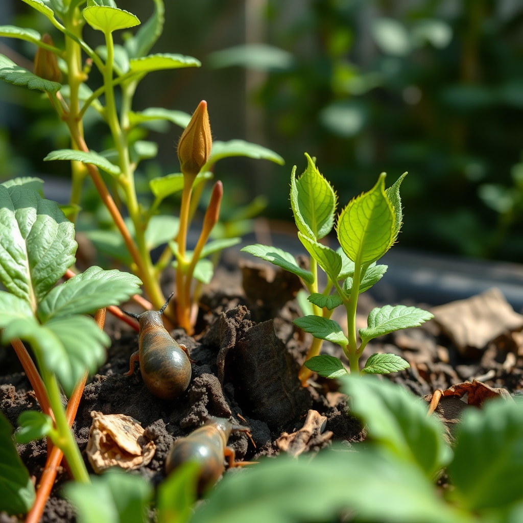Horticulturist uncovers innovative way to protect plants from slugs